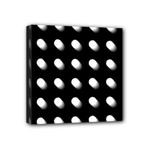 Background Dots Circles Graphic Mini Canvas 4  X 4  (stretched) by Ndabl3x