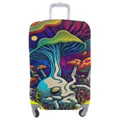 Mushrooms Fungi Psychedelic Luggage Cover (medium) by Ndabl3x
