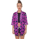 Digital Art Artwork Abstract Open Front Chiffon Kimono View1