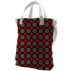 Dart Board Target Game Canvas Messenger Bag by Ndabl3x