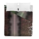 Leopard Animal Shawl Honeycomb Duvet Cover Double Side (Full/ Double Size) View2