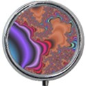 Colorful Piece Abstract Mini Round Pill Box View1
