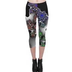 Piece Graphic Capri Leggings  by Vaneshop