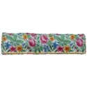 Flower Fabric Design Full Print Rope Handle Tote (Small) View3