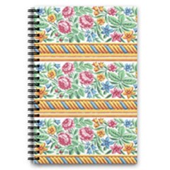 Flower Fabric Design 5 5  X 8 5  Notebook by Vaneshop