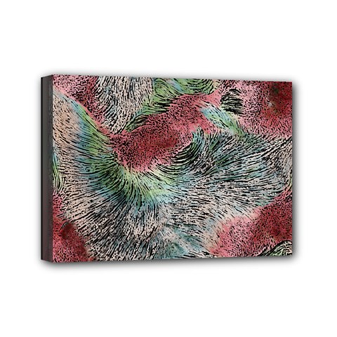 Design Pattern Scarf Gradient Mini Canvas 7  X 5  (stretched) by Vaneshop