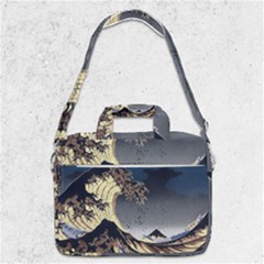 The Great Wave Off Kanagawa Japanese Waves Macbook Pro 13  Shoulder Laptop Bag  by Vaneshop