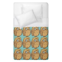 Owl Bird Pattern Duvet Cover (single Size) by Vaneshop