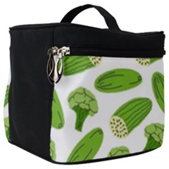 Vegetable Pattern With Composition Broccoli Make Up Travel Bag (big) by Grandong