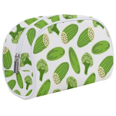 Vegetable Pattern With Composition Broccoli Make Up Case (medium) by Grandong