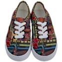 The City Style Bus Fantasy Architecture Art Kids  Classic Low Top Sneakers View1