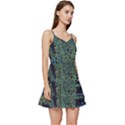 Dark Psychedelic Short Frill Dress View3