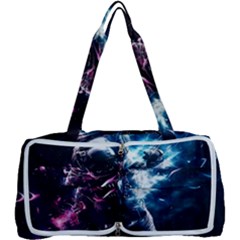 Psychedelic Astronaut Trippy Space Art Multi Function Bag by Bangk1t