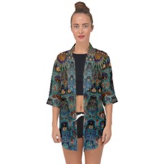 Saint Petersburg  Architecture Open Front Chiffon Kimono by Bangk1t