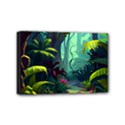 Rainforest Jungle Cartoon Animation Background Mini Canvas 6  x 4  (Stretched) View1