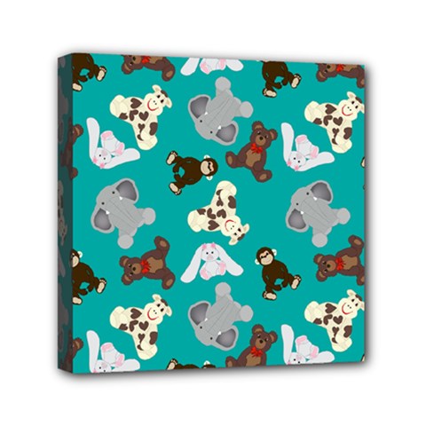 Plush Toys Stuffed Toys Stuffed Animals Mini Canvas 6  X 6  (stretched) by Ndabl3x