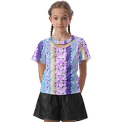 Background Graphic Beautiful Wallpaper Art Kids  Front Cut Tee by Ndabl3x
