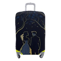 Love Romantic Couple In Love Luggage Cover (small) by Ndabl3x
