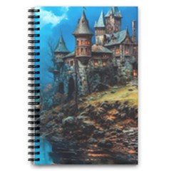 Castle Fantasy 5 5  X 8 5  Notebook by Ndabl3x