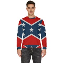 Rebel Flag  Men s Fleece Sweatshirt by Jen1cherryboot88