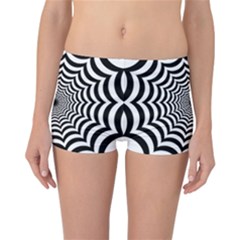 Spider Web Hypnotic Reversible Boyleg Bikini Bottoms by Amaryn4rt
