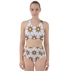 Seamless Repeating Tiling Tileable Racer Back Bikini Set by Amaryn4rt