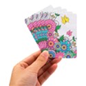 Flowers Pattern Vector Art Playing Cards Single Design (Rectangle) with Custom Box View3