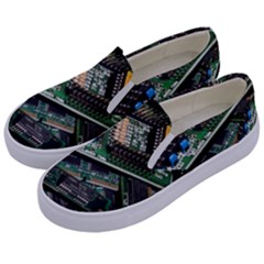 Computer Ram Tech - Kids  Canvas Slip Ons by Amaryn4rt