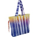 Birch Tree Background Scrapbooking Drawstring Tote Bag View2