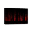 Scary Dark Forest Red And Black Mini Canvas 6  x 4  (Stretched) View1