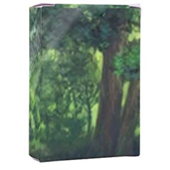 Anime Green Forest Jungle Nature Landscape Playing Cards Single Design (rectangle) With Custom Box by Ravend