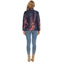 Abstract Landscape Landmark Town City Cityscape Women s Puffer Bubble Jacket Coat View4