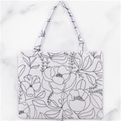 Contemporary-nature-seamless-pattern Mini Tote Bag by uniart180623