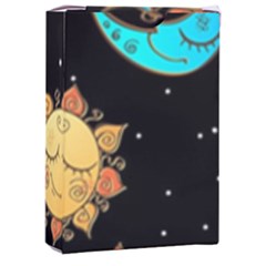Seamless-pattern-with-sun-moon-children Playing Cards Single Design (rectangle) With Custom Box by uniart180623