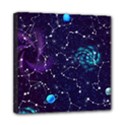 Realistic-night-sky-poster-with-constellations Mini Canvas 8  x 8  (Stretched) View1