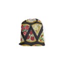 Vector-seamless-pattern-with-italian-pizza-top-view Drawstring Pouch (XS) View1