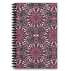 Seamless-pattern-with-flowers-oriental-style-mandala 5 5  X 8 5  Notebook by uniart180623