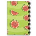 Seamless-background-with-watermelon-slices 5.5  x 8.5  Notebook View2