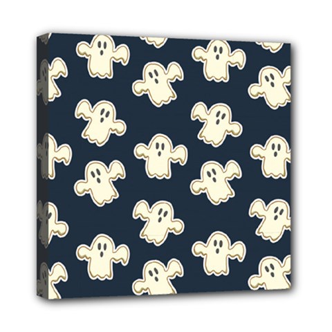 Hand-drawn-ghost-pattern Mini Canvas 8  X 8  (stretched) by uniart180623