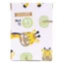 Vector-pattern-with-cute-giraffe-cartoon Playing Cards Single Design (Rectangle) with Custom Box View2