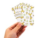 Vector-pattern-with-cute-giraffe-cartoon Playing Cards Single Design (Rectangle) with Custom Box View3