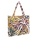 Abstract-geometric-seamless-pattern-with-animal-print Medium Tote Bag View2