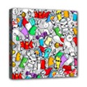 Graffiti-characters-seamless-pattern Mini Canvas 8  x 8  (Stretched) View1