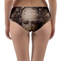 Cyborg Robot Future Drawing Poster Reversible Mid-Waist Bikini Bottoms View2