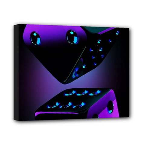 3d Ludo Game,gambling Canvas 10  X 8  (stretched) by Bangk1t