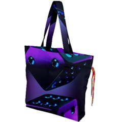 3d Ludo Game,gambling Drawstring Tote Bag by Bangk1t