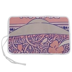 Ramen Kawaii Aesthetic Pink Pen Storage Case (m) by Bangk1t