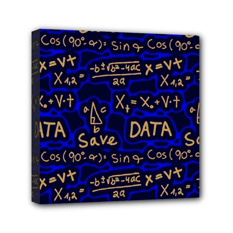 Art Pattern Design Background Graphic Mini Canvas 6  X 6  (stretched) by Ravend