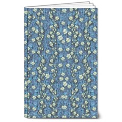 Lotus Bloom In The Calm Sea Of Beautiful Waterlilies 8  X 10  Softcover Notebook by pepitasart