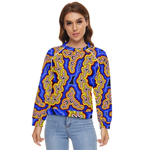 Newart2 Women s Long Sleeve Raglan Tee by hogartharts